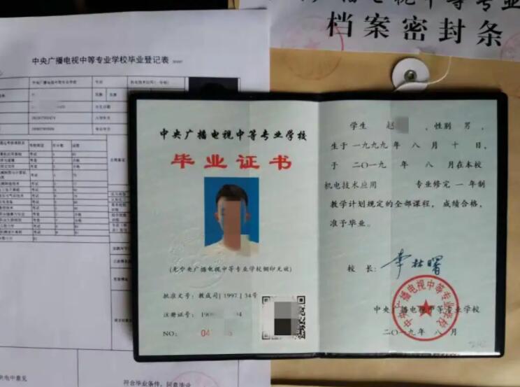 電大中專畢業(yè)證有什么用